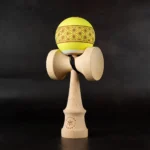 Yellow-Lime ASANOHA Kendama - Image 3