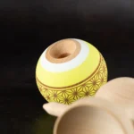 Yellow-Lime ASANOHA Kendama - Image 2