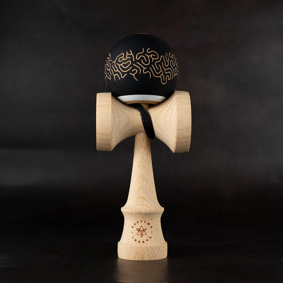 black_magma_hog Black MAGMA Kendama - Image 1